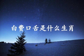 磨破口舌是什么生肖 - 生肖古