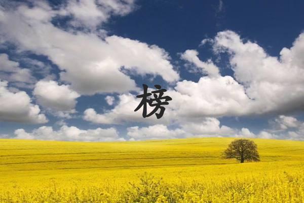 榜