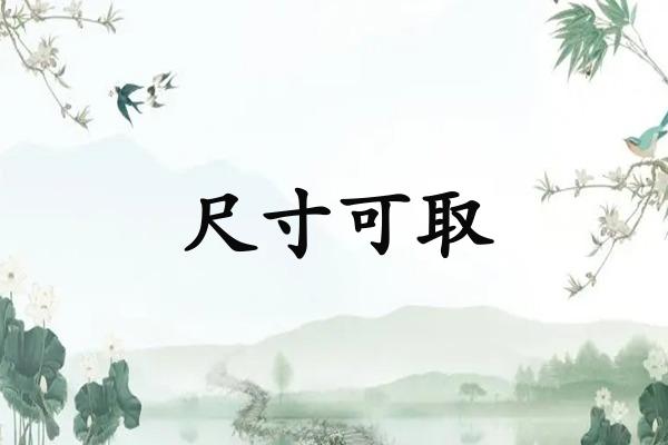 尺寸可取