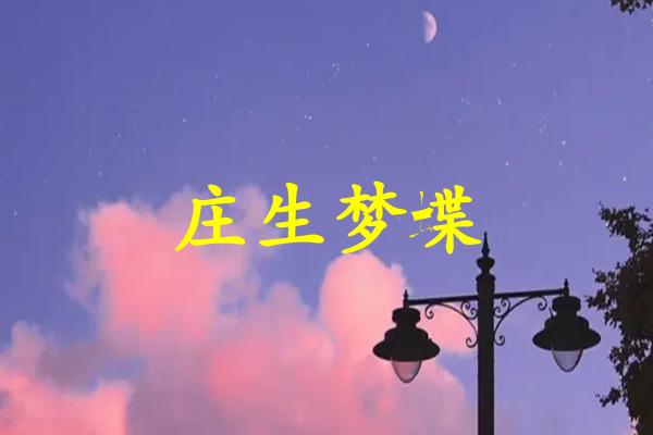 庄生梦蝶