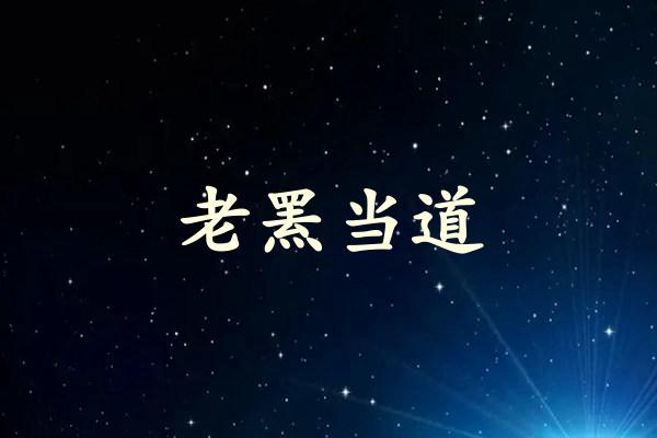 老罴当道
